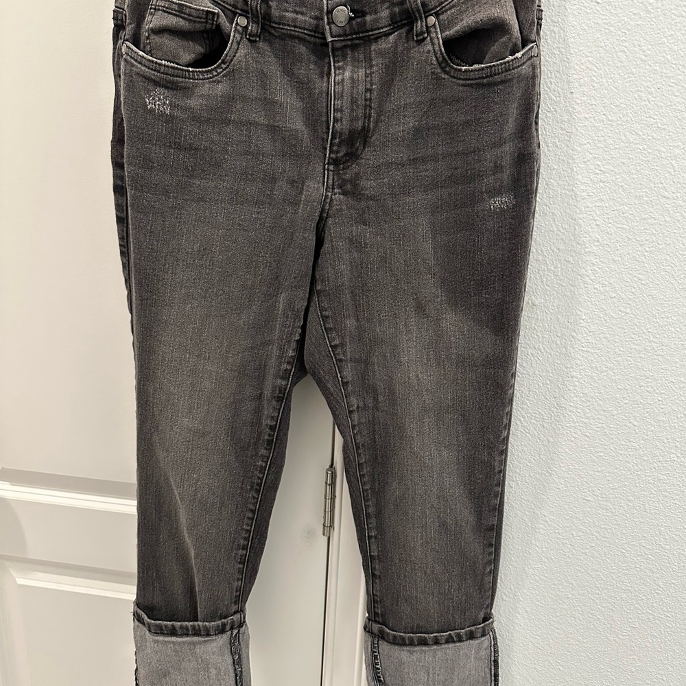 Venus Cropped Cuffed Jeans W10